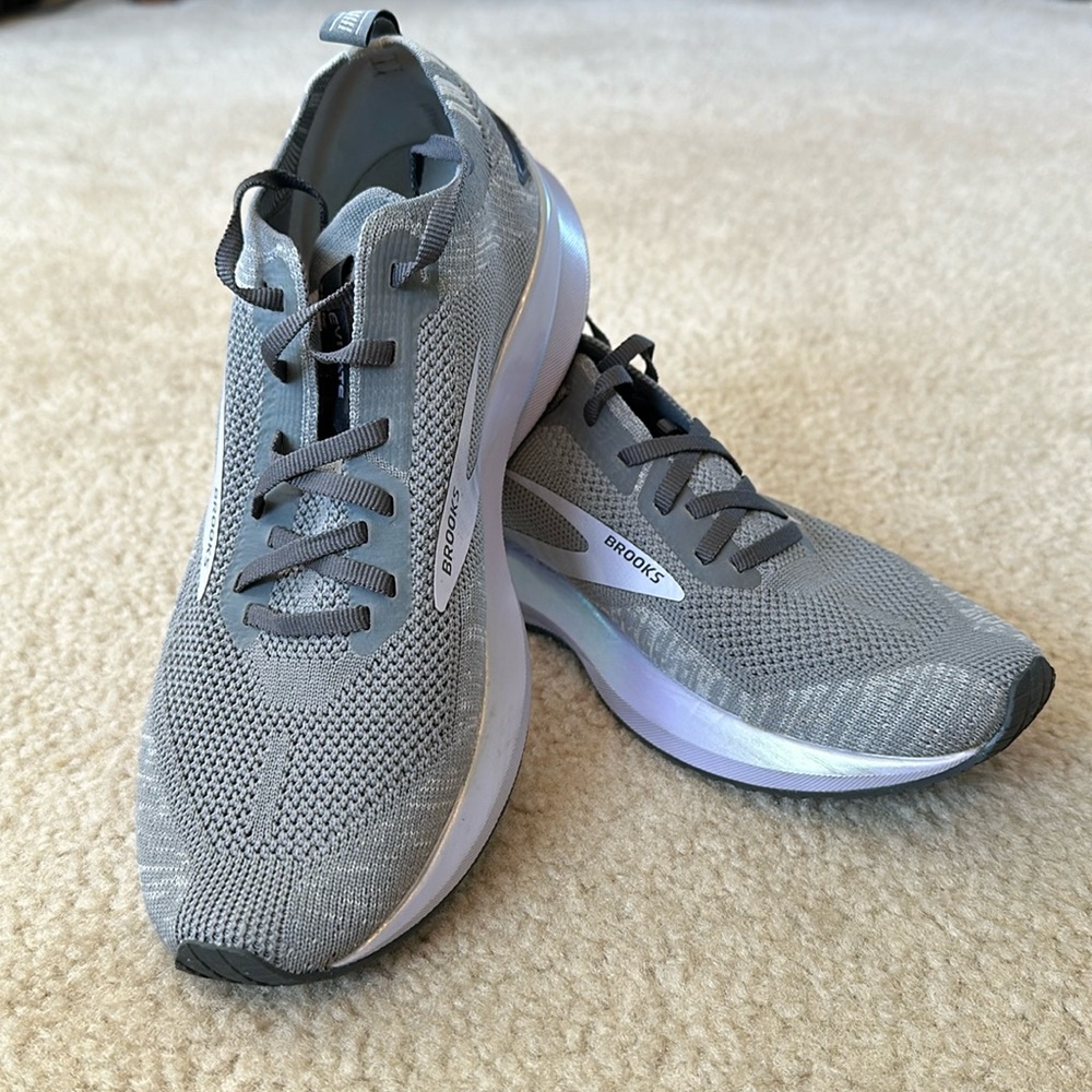 Brooks Gray Athletic Shoes